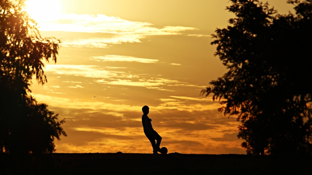 サッカー少年