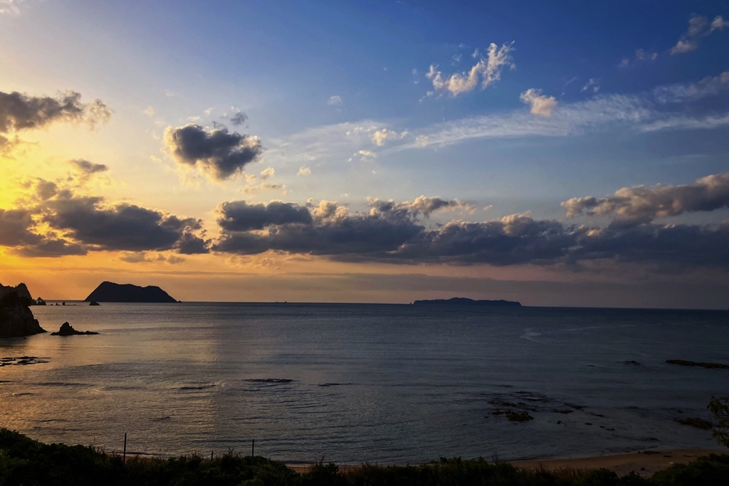 眼下に広がる景色