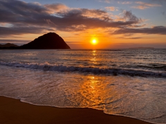 今日の夕景.1