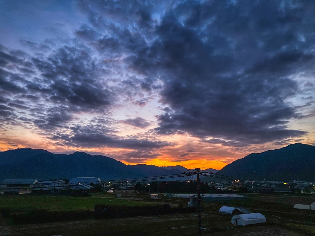 今朝はどんな空？
