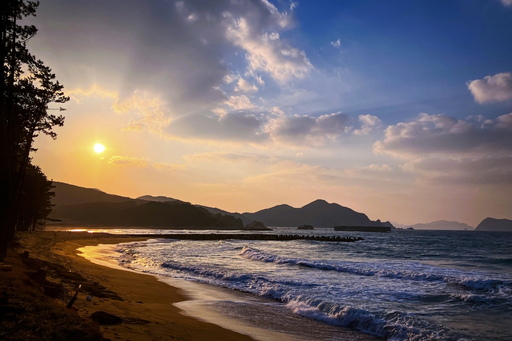 元旦だけど、いつもの夕暮れどき