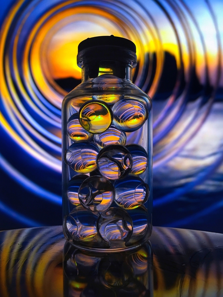 消臭ビーズ遊び