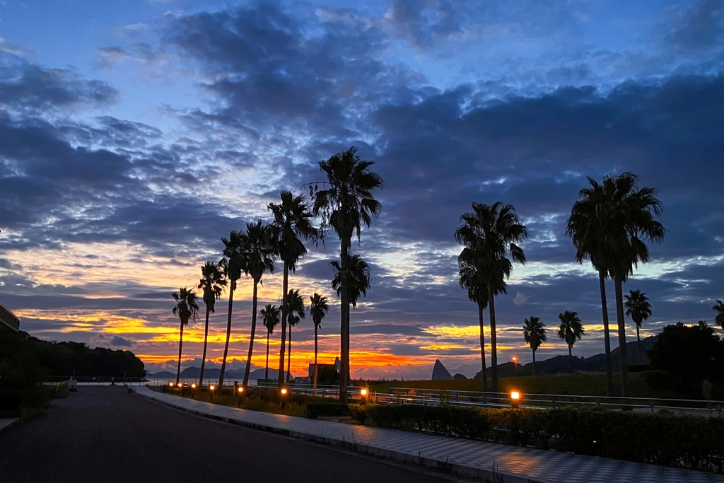 マジックアワーが終わる頃