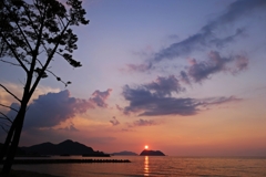 島に沈む