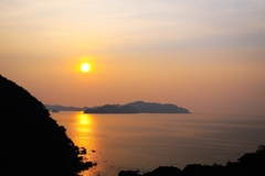 ある道の駅からの眺め