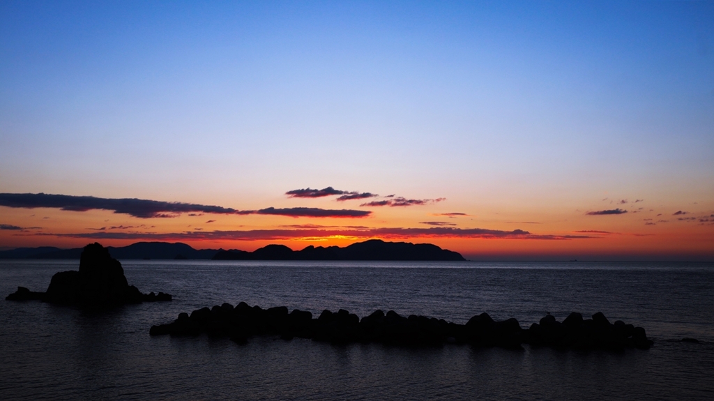 ブルーアワーの入り口