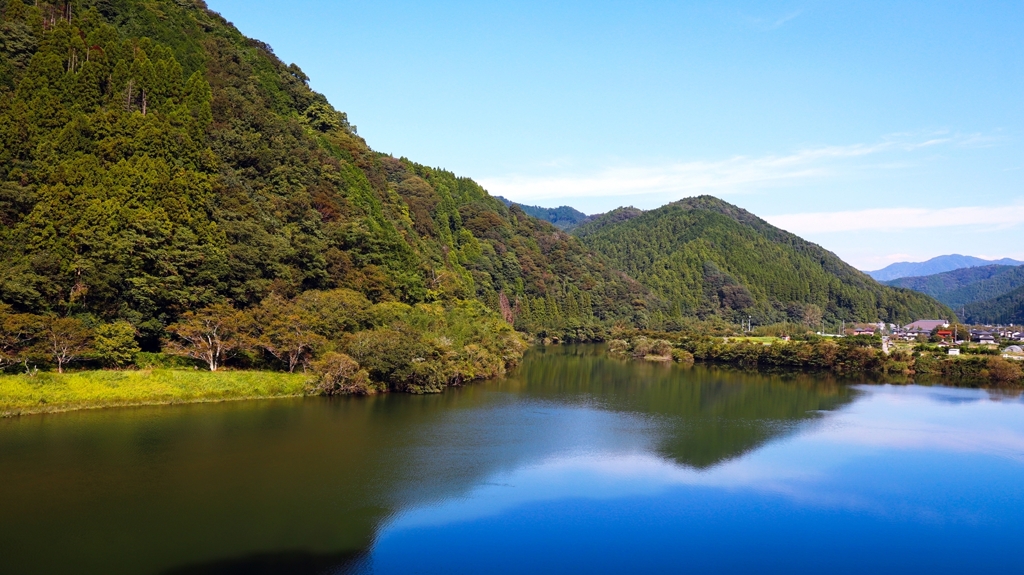 阿武川上流方面