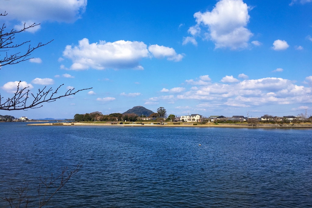 長閑な河口付近