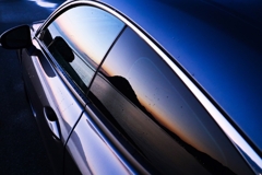 雨の日の映し込み