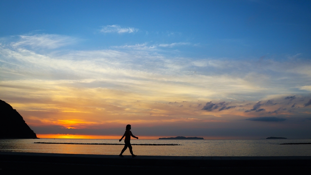 夕焼け散歩