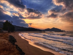 休日の夕暮れどき.1