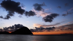 今日の浜の風景