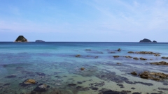 遠浅の海