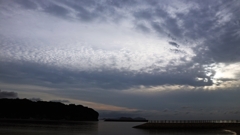 防波堤のある小浜