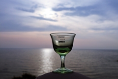 夕景に乾杯