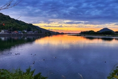 今日の河口付近