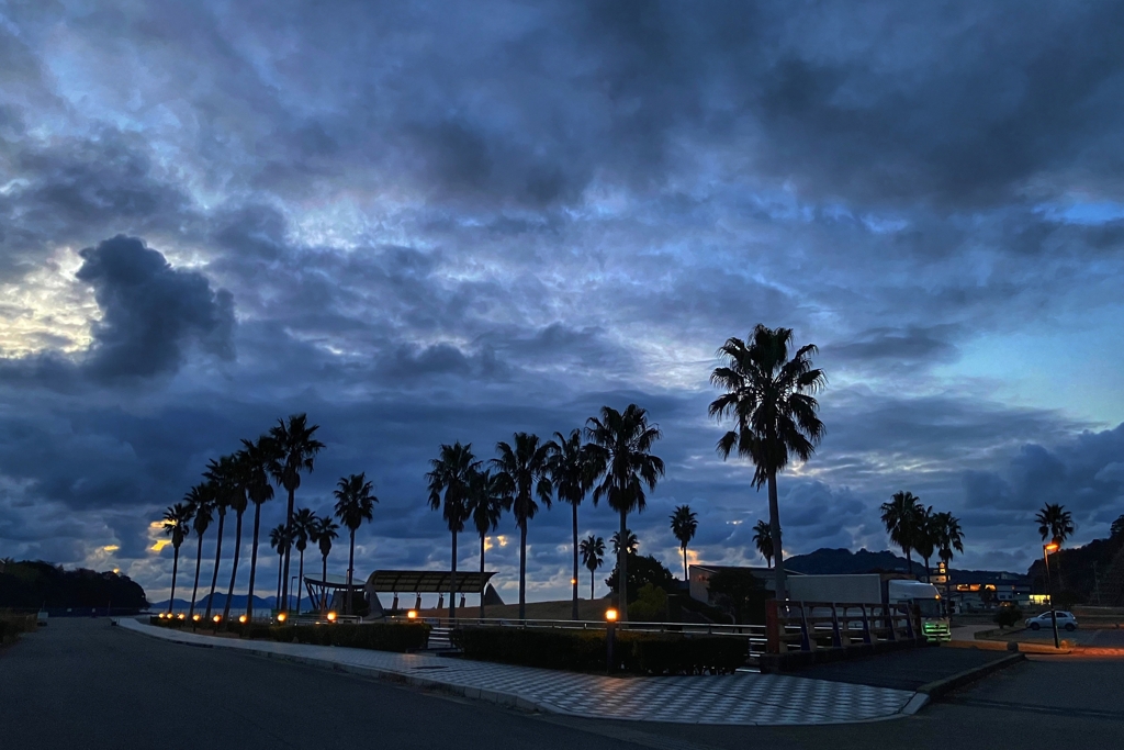 節分の日の夕景.３