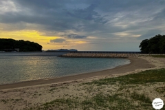 小浜の夕景