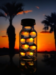 Deodorant beads