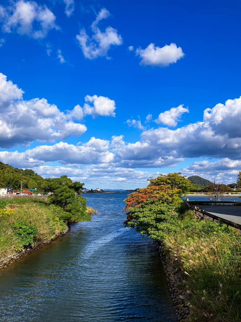 河口の風景