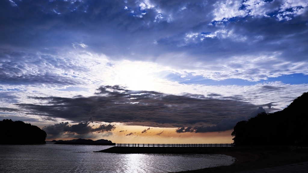 夕焼けが始まる前