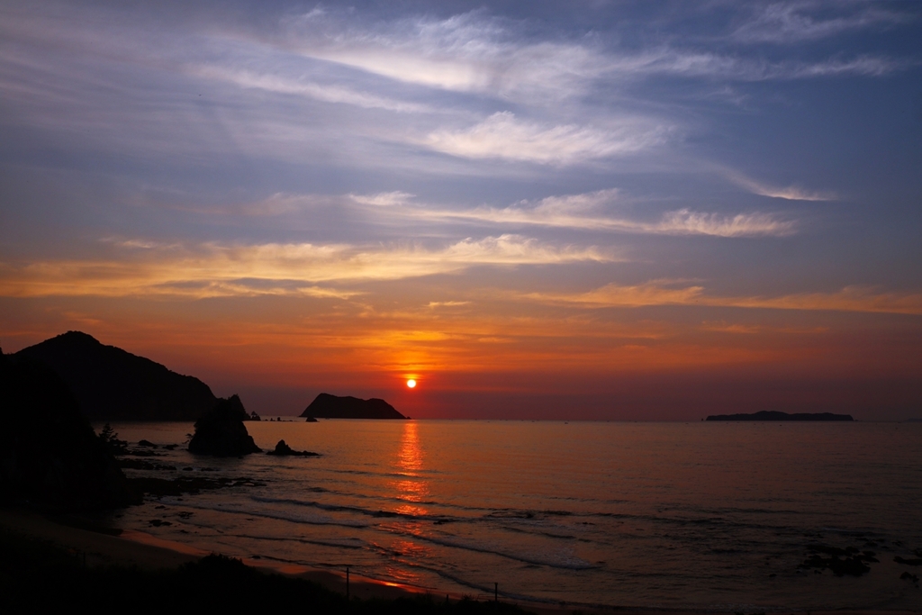 今日の夕焼け