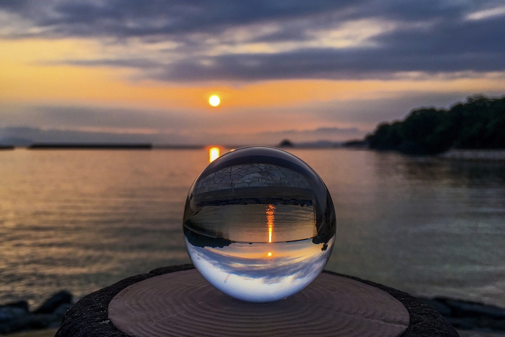 映し込み：スマホ編