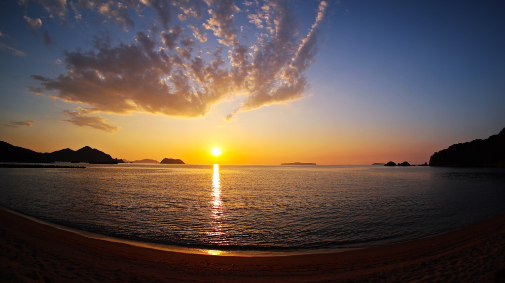 Fish eye の切り取り