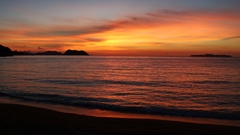 日没から10分後