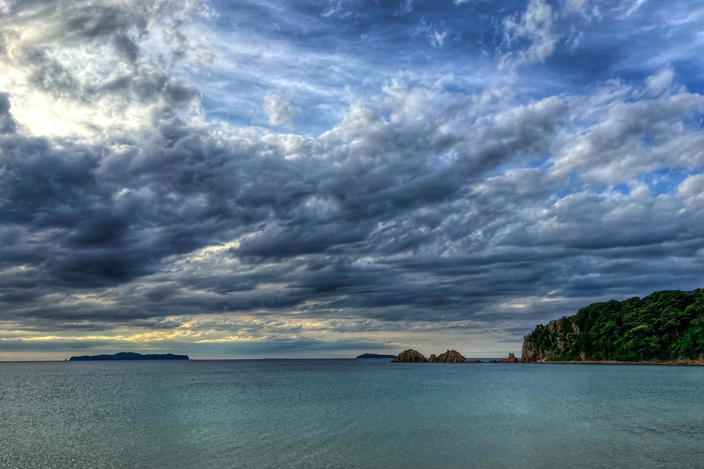 HDRで処理した雲