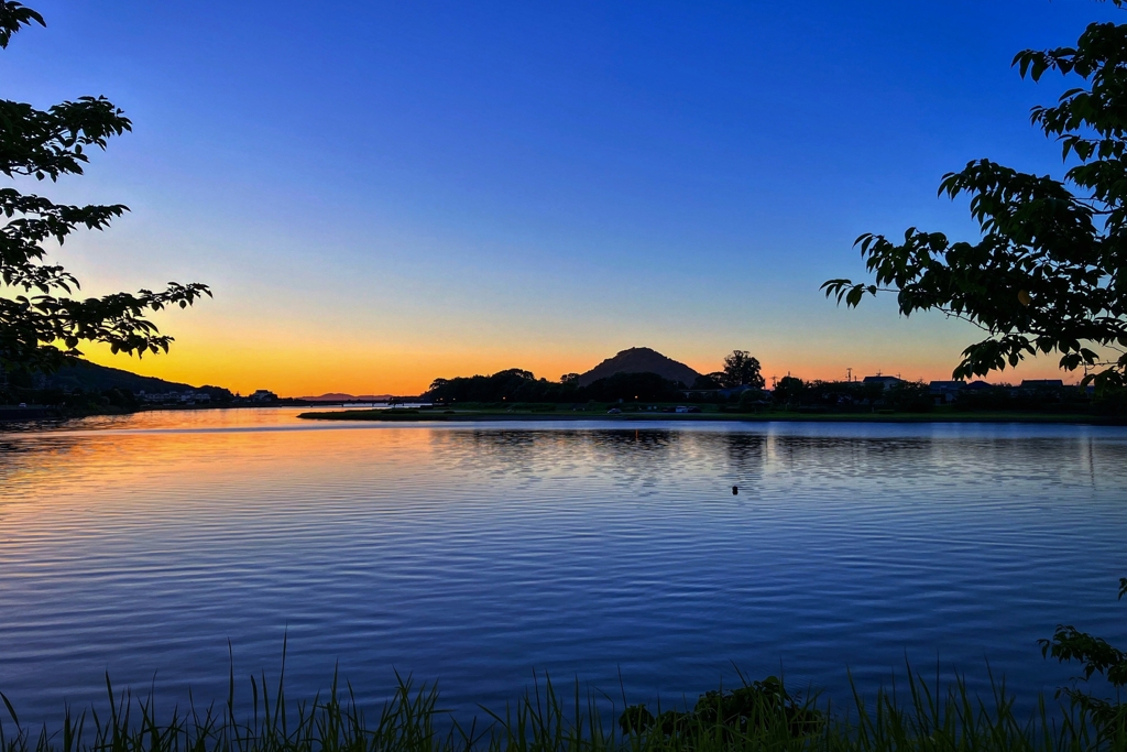 いつもの日没後