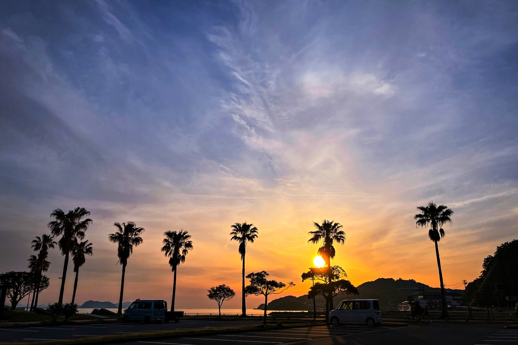 ある駐車場からの眺め
