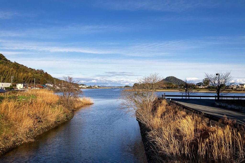 橋の上からの眺め