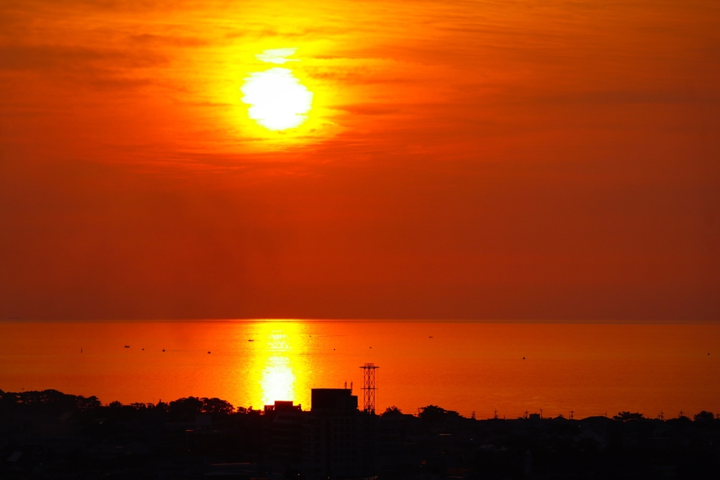 街のシルエット