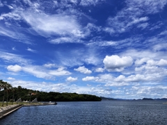 雲がイイ感じ