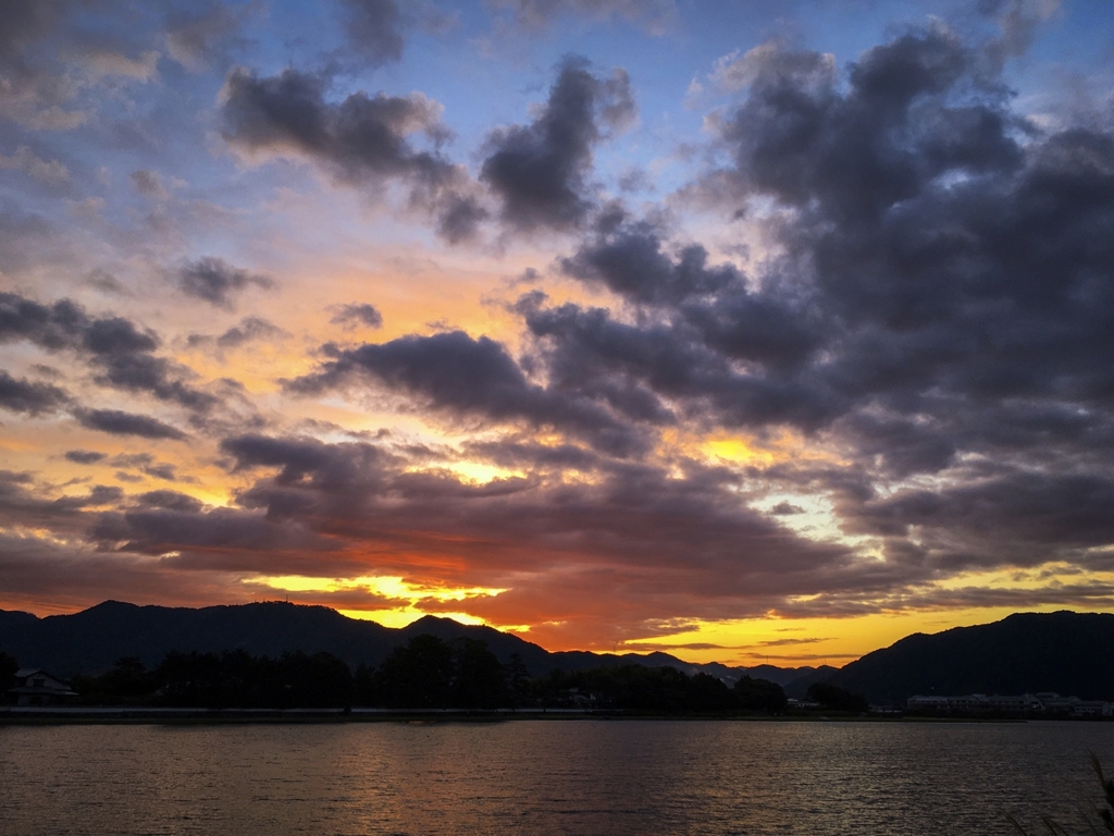 違う日の同じ場所