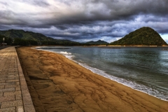 遊歩道沿いの景色