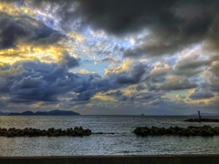 こんな天気でもめげず