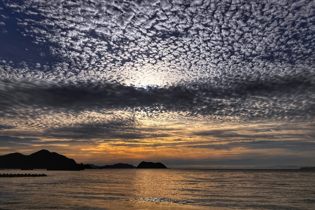 今日の雲
