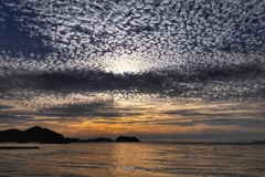 今日の雲