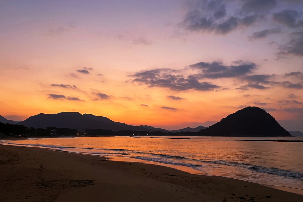 休日の夕暮れどき.2