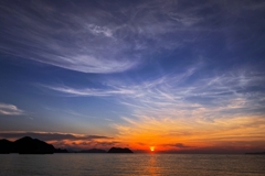 今日の空