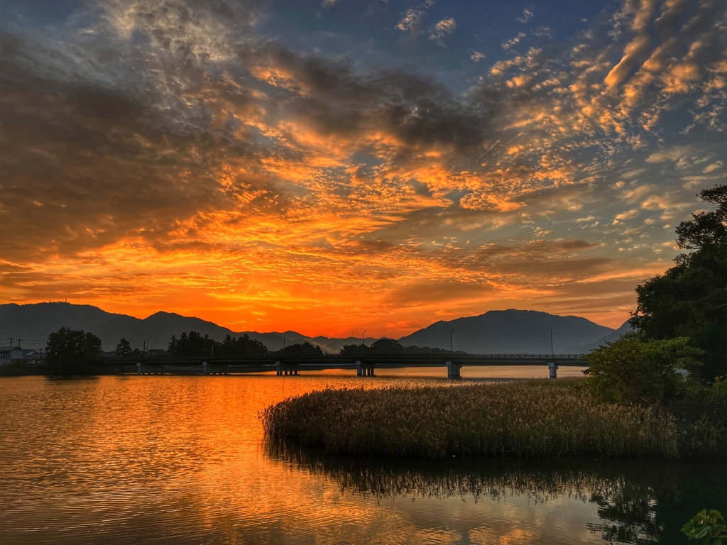 朝焼けのピーク