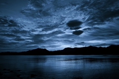 Indigo blue