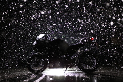 雪の中のニンジャ