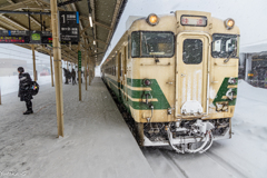 五能線キハ40で