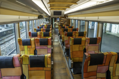 橅編成車内