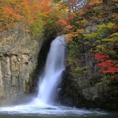 銚子の滝秋景Ⅰ