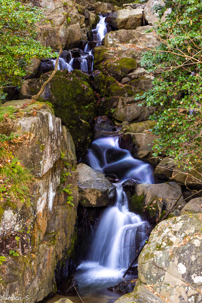 12月の滝巡り・百々目木の滝
