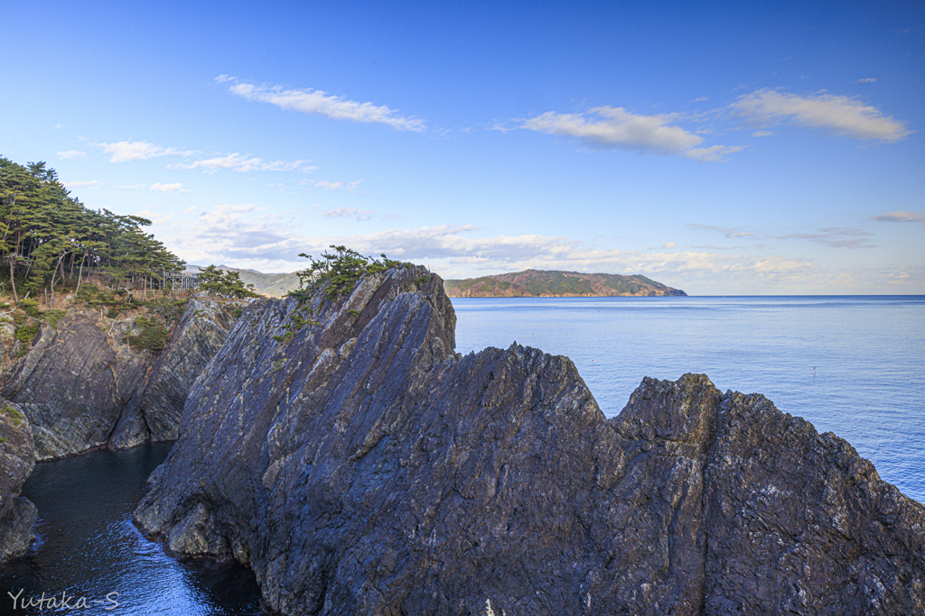 碁石海岸の風景